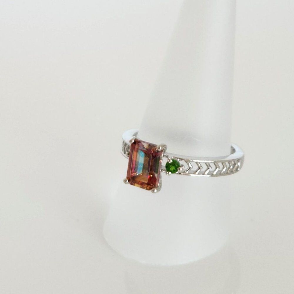 Twilight Topaz Ring SIZE 9 - Picture 6 of 8